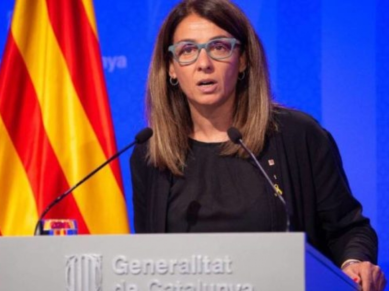 Meritxell Bud, consellera de la Presidncia i portaveu del Govern de la Generalitat, fa una crida a participar i apadrinar els Premis Talent Cambra 2020