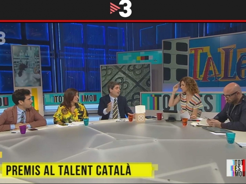 El nostre president, Bru Recolons, sortir al programa 'Tot es mou' de TV3 per fer una crida a participar als Premis Talent Cambra 2020