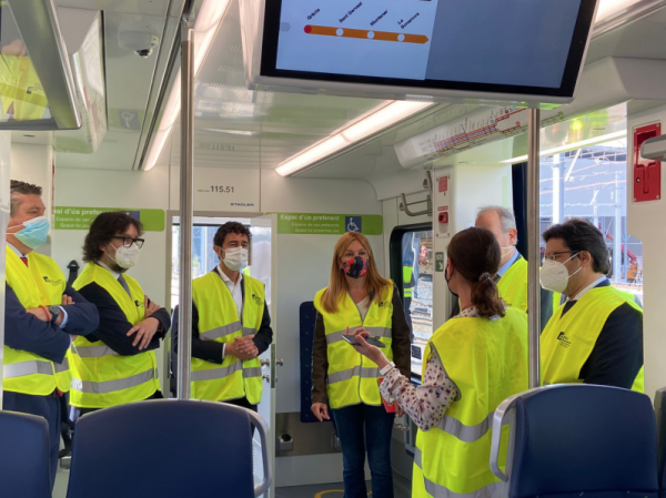 Es presenten els nous Ferrocarrils de la Generalitat de Catalunya ms sostenibles