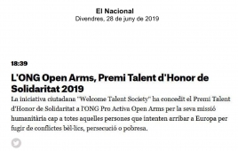 Nit del Talent 2019 V EDICIÓ - Premsa 