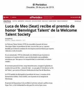 Nit del Talent 2019 V EDICIÓN - Prensa 